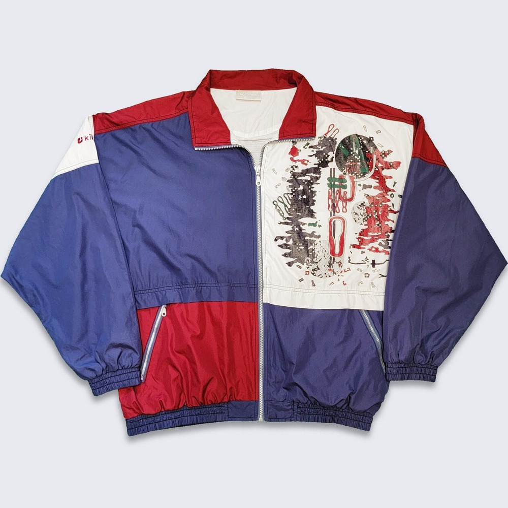 Killtec Vintage 90s Windbreaker Track Jacket